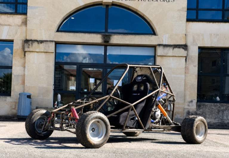 Châssis de kart-cross conçu en bureau d'études - Mekadd